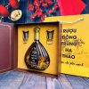 Hộp rượu đông trùng hạ thảo quà tặng