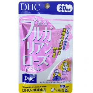 Viên Uống DHC Tinh Dầu Hoa Hồng Hỗ Trợ Khử Mùi Cơ Thể, 40 viên