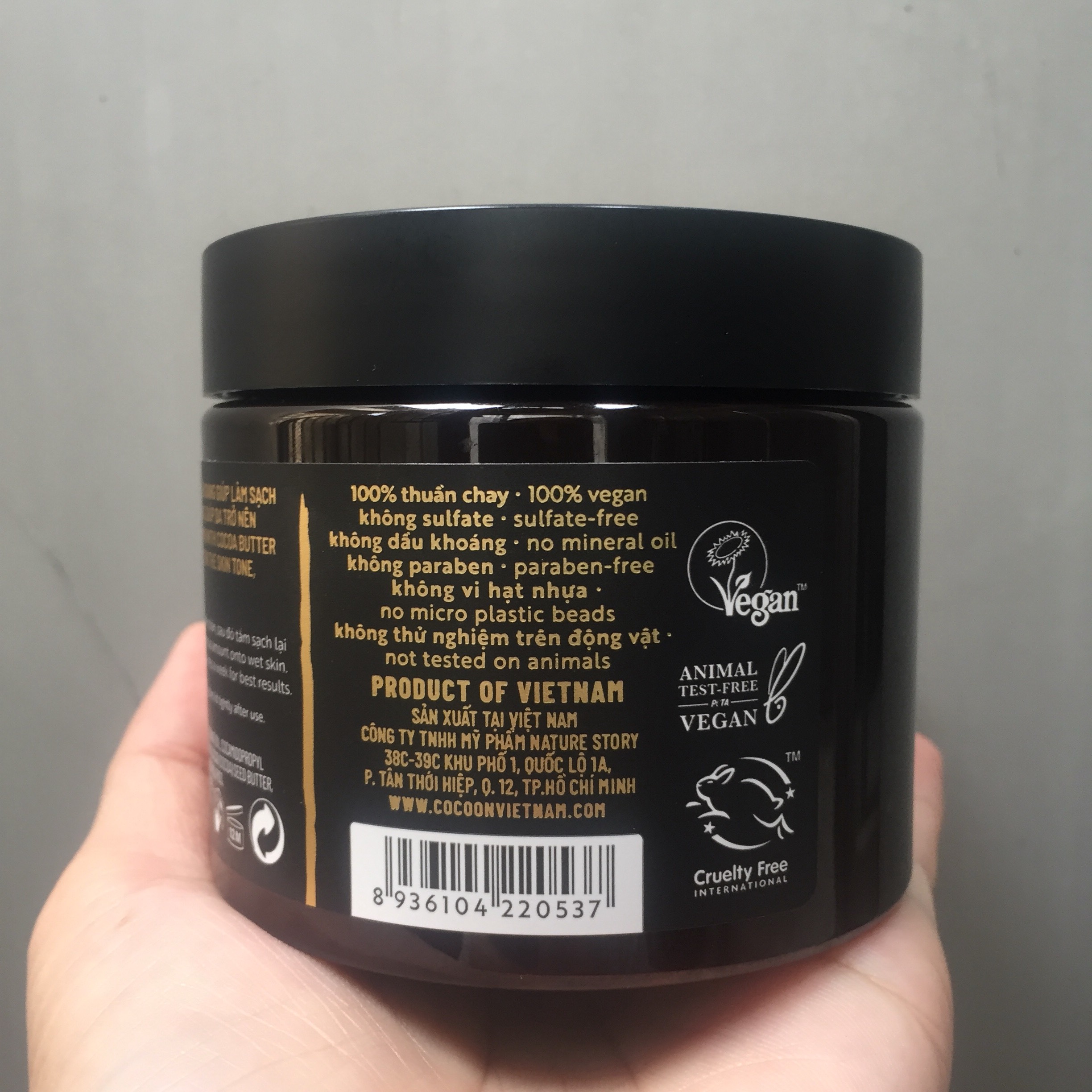 tay te bao chet ca phe cocoon (4)